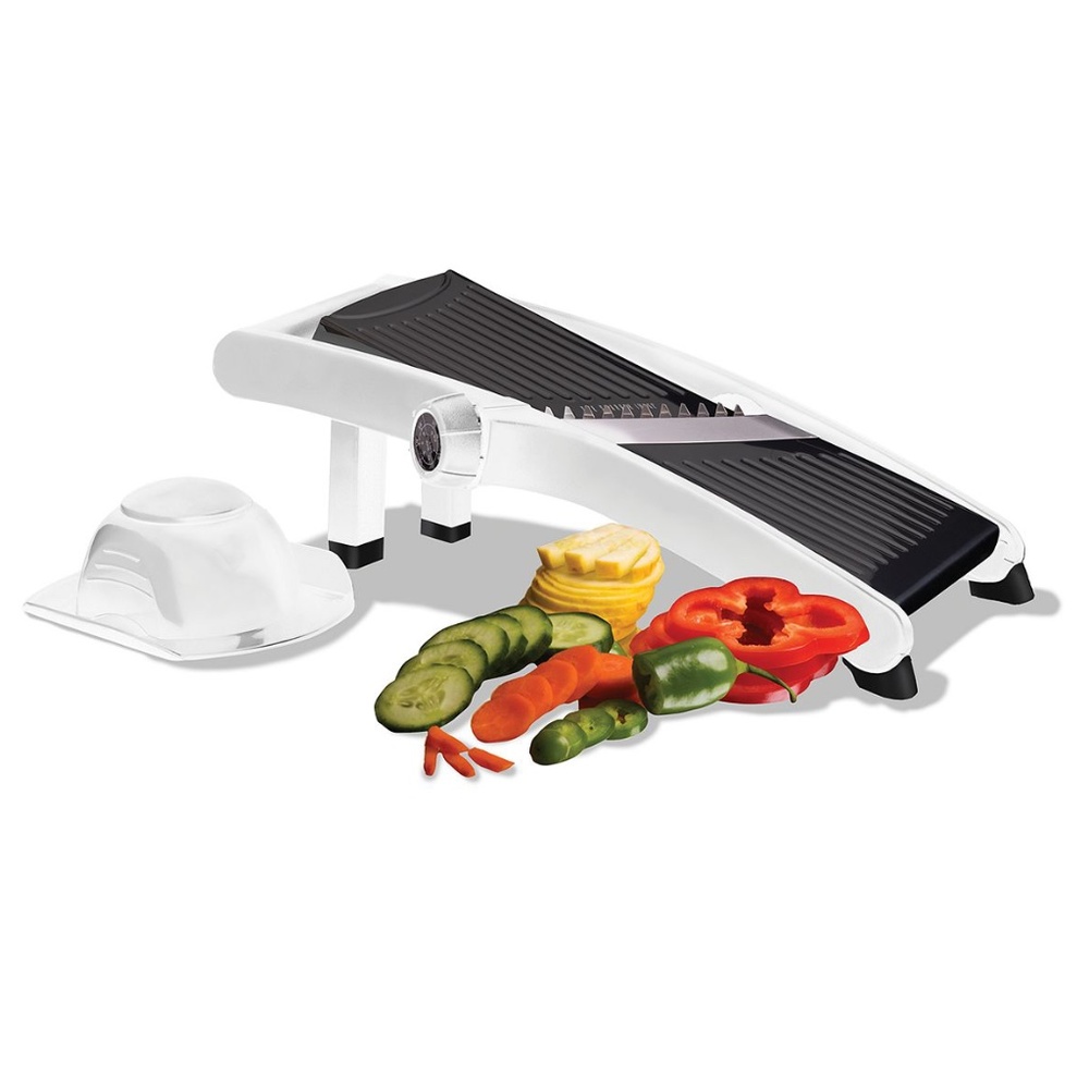 Sharper Image Stainless Steel Adjustable Mandoline - New in Box